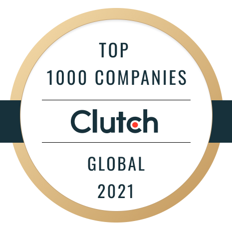 We are top developer firm on Clutch.co