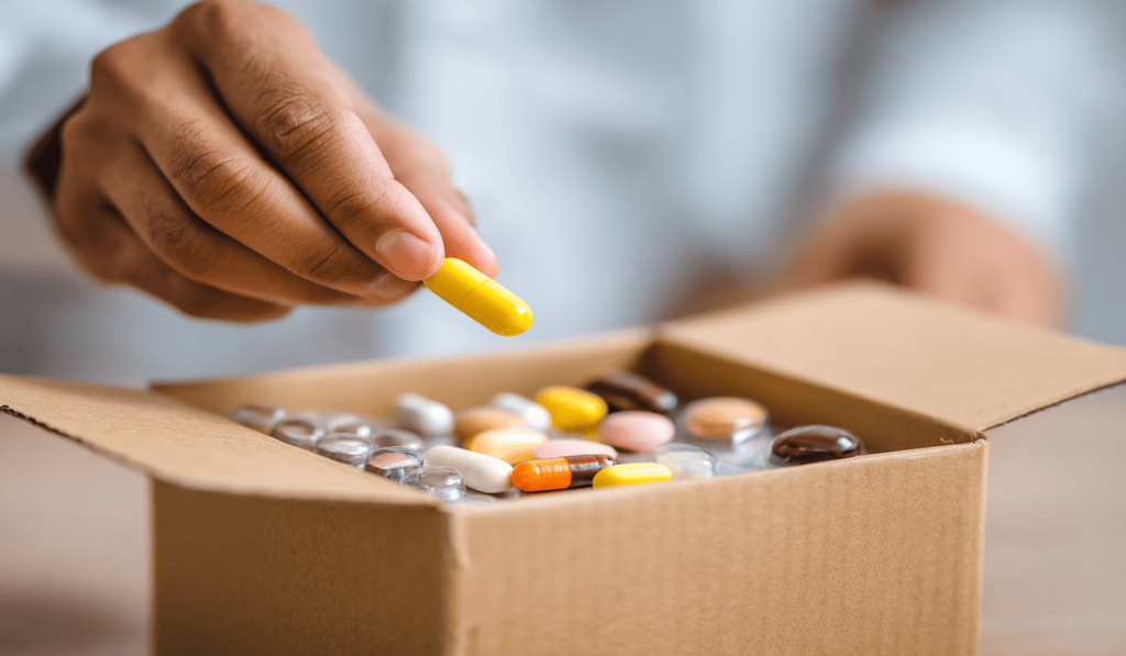 entrega de medicamentos